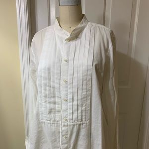 J.Crew tuxedo blouse